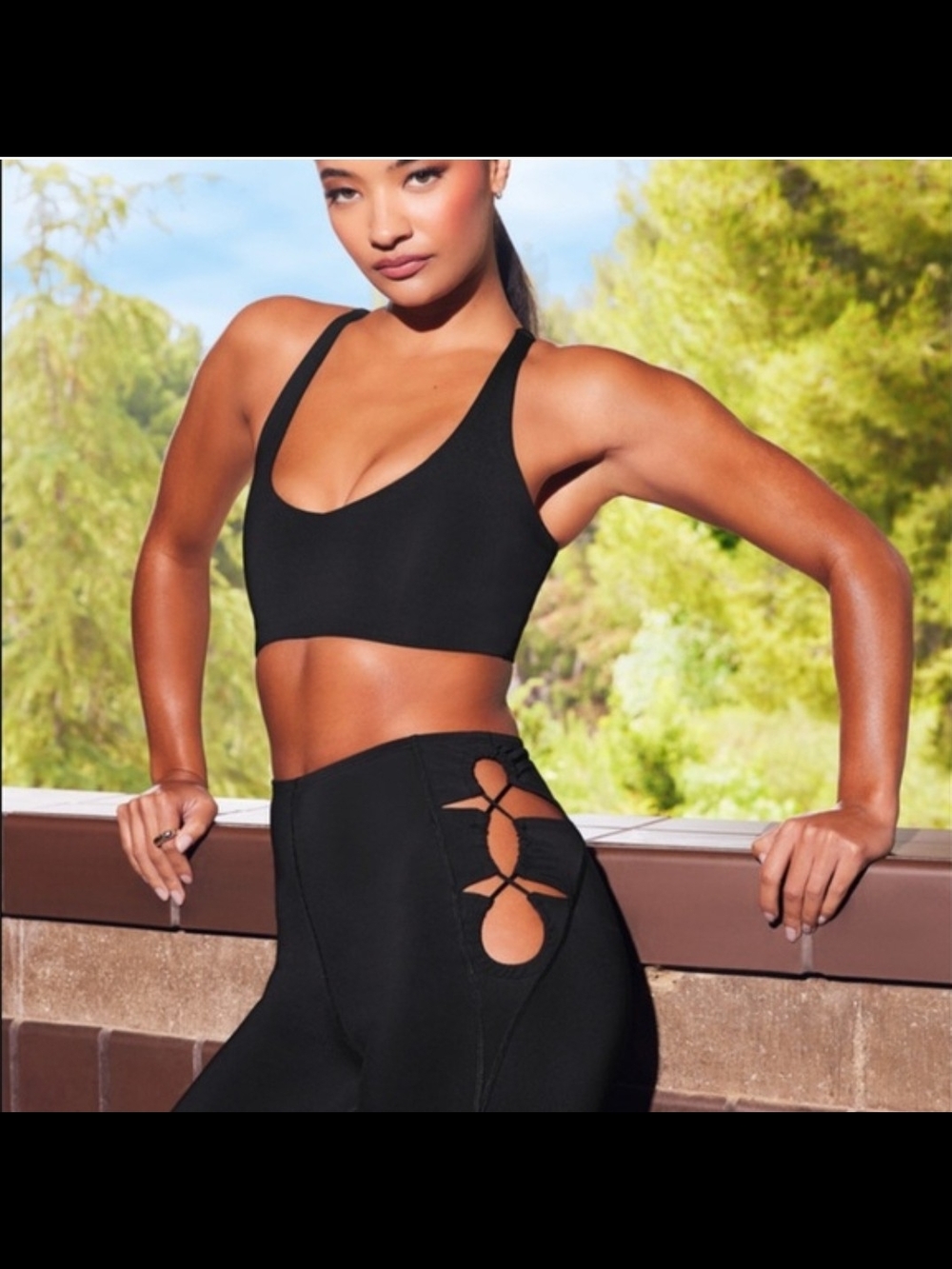 Savage X Fenty By Rihanna Black Legging Size M